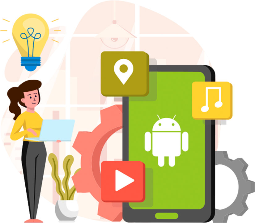 Android Development Illustration